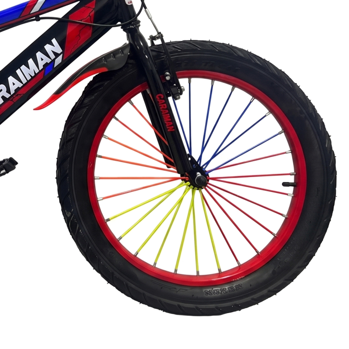 Bicicletă copii Caraiman, roți 18 / 20 inch, cu bidon apă, roșie [4]