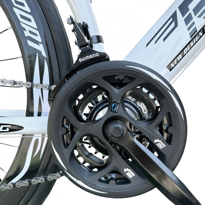 Bicicletă Cursieră New Speed Racing, roți 700C 28 inch, 21 viteze, cadru oțel, frâne pe disc, NS73 [6]