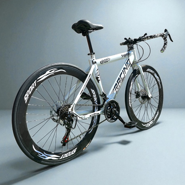 Bicicletă Cursieră New Speed Racing, roți 700C 28 inch, 21 viteze, cadru oțel, frâne pe disc, NS73 [11]