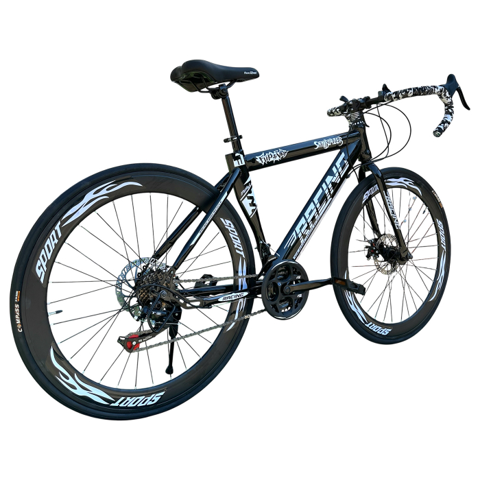Bicicletă Cursieră New Speed Racing, roți 700C 28 inch, 21 viteze, cadru oțel, frâne pe disc, NS75 [3]