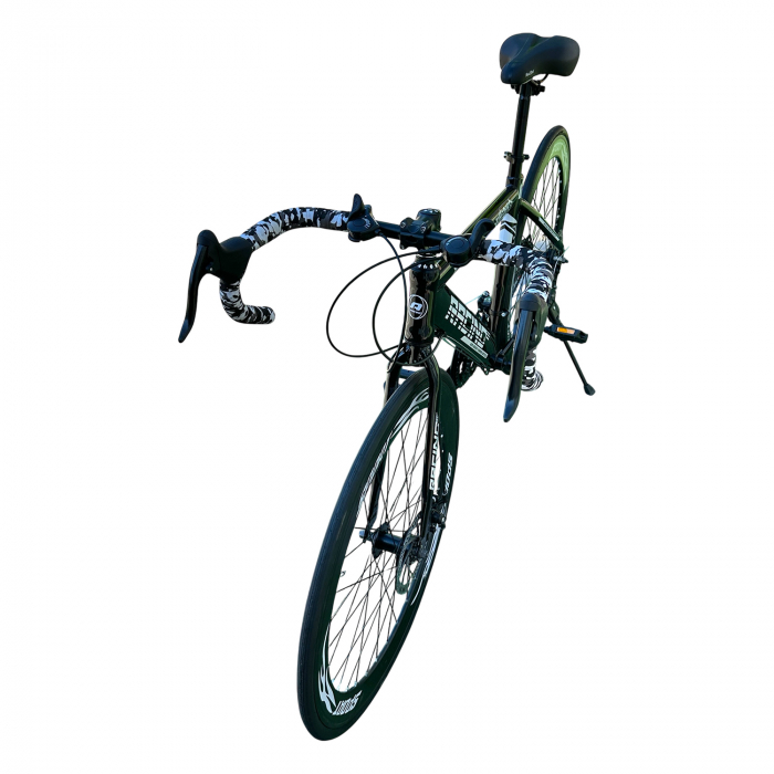 Bicicletă Cursieră New Speed Racing, roți 700C 28 inch, 21 viteze, cadru oțel, frâne pe disc, NS75 [8]