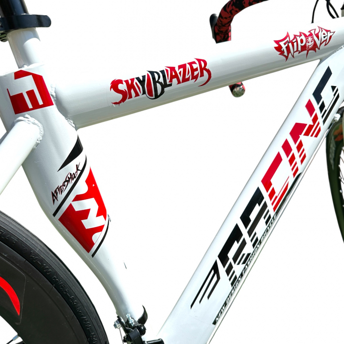 Bicicletă Cursieră New Speed Racing, roți 700C 28 inch, 21 viteze, cadru oțel, frâne pe disc, NS76 [7]