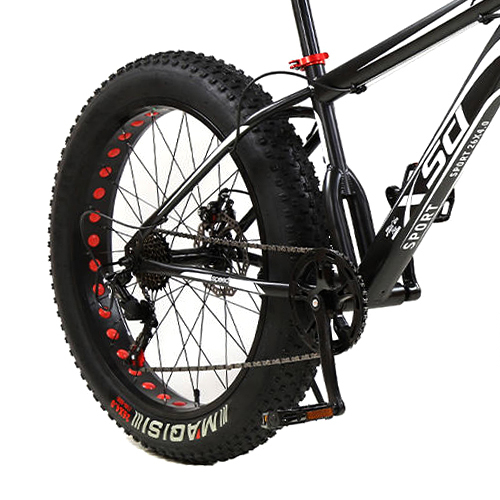 Bicicletă FatBike New Speed, roți 26 inch, 21 viteze, cadru oțel, frâne pe disc, NS77 [5]