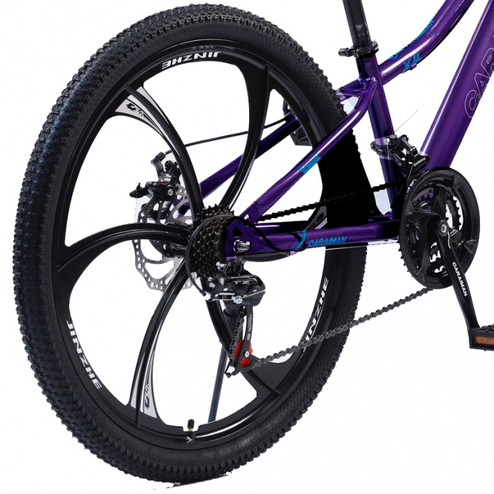Bicicletă Fuger by Caraiman, roți 26 inch, cadru oțel, frâne pe disc, cameleon, BC58 [5]