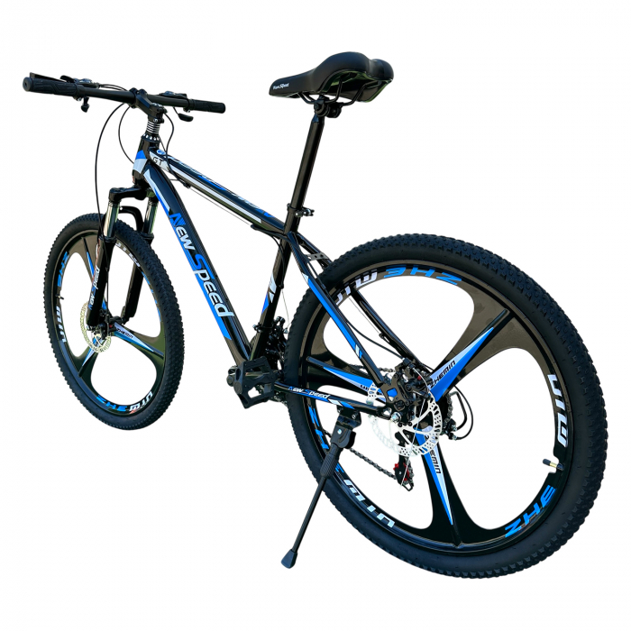 Bicicletă MTB New Speed, roți 24 sau 26 inch, 21 viteze, cadru oțel, frâne pe disc, NS51 [6]