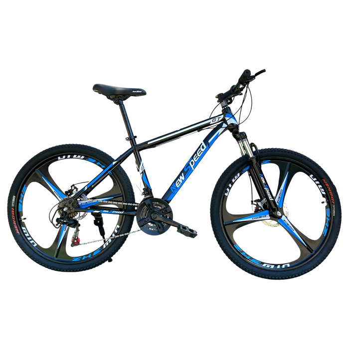 Bicicletă MTB New Speed, roți 24 sau 26 inch, 21 viteze, cadru oțel, frâne pe disc, NS51 [2]