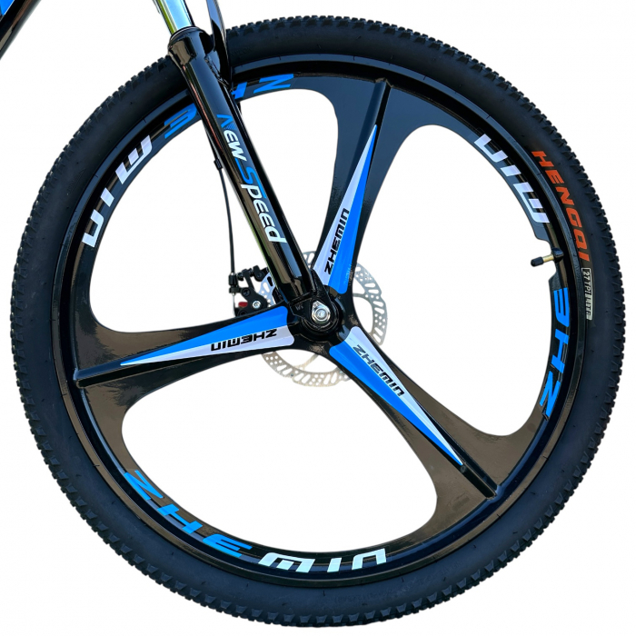 Bicicletă MTB New Speed, roți 24 sau 26 inch, 21 viteze, cadru oțel, frâne pe disc, NS51 [4]