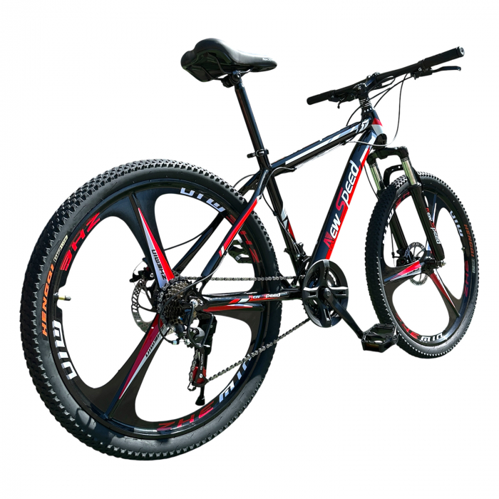 Bicicletă MTB New Speed, roți 24 sau 26 inch, 21 viteze, cadru oțel, frâne pe disc, NS53 [3]