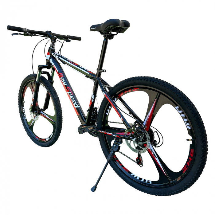 Bicicletă MTB New Speed, roți 24 sau 26 inch, 21 viteze, cadru oțel, frâne pe disc, NS53 [7]