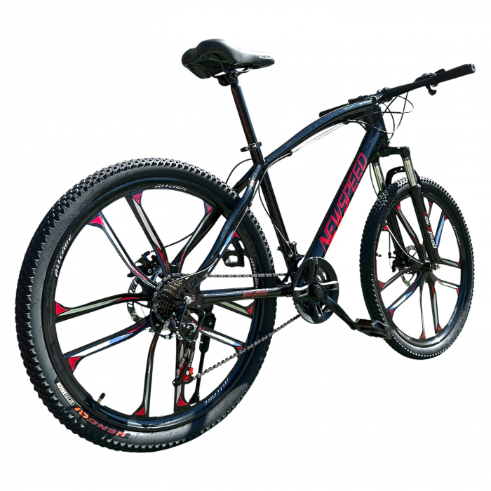 Bicicletă MTB New Speed, roți 24 sau 26 inch, 21 viteze, cadru oțel, frâne pe disc, NS57 [3]