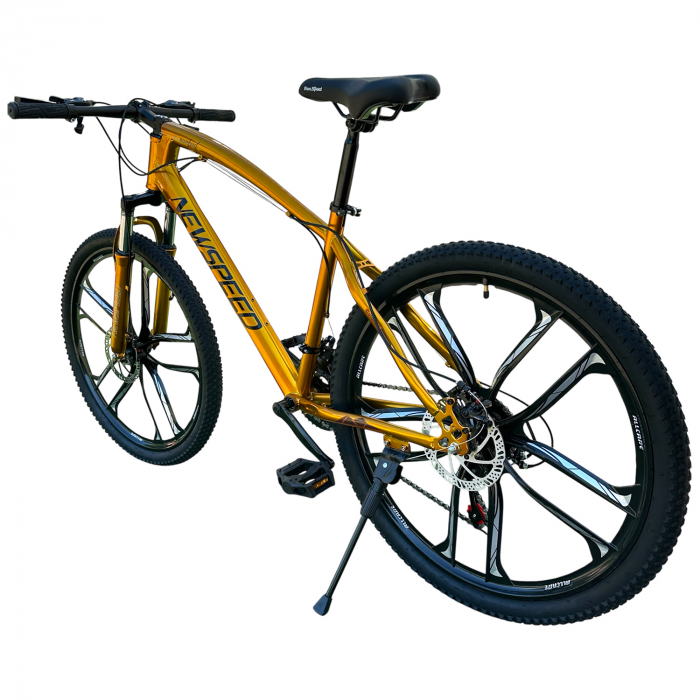 Bicicletă MTB New Speed, roți 24 sau 26 inch, 21 viteze, cadru oțel, frâne pe disc, NS59 [7]
