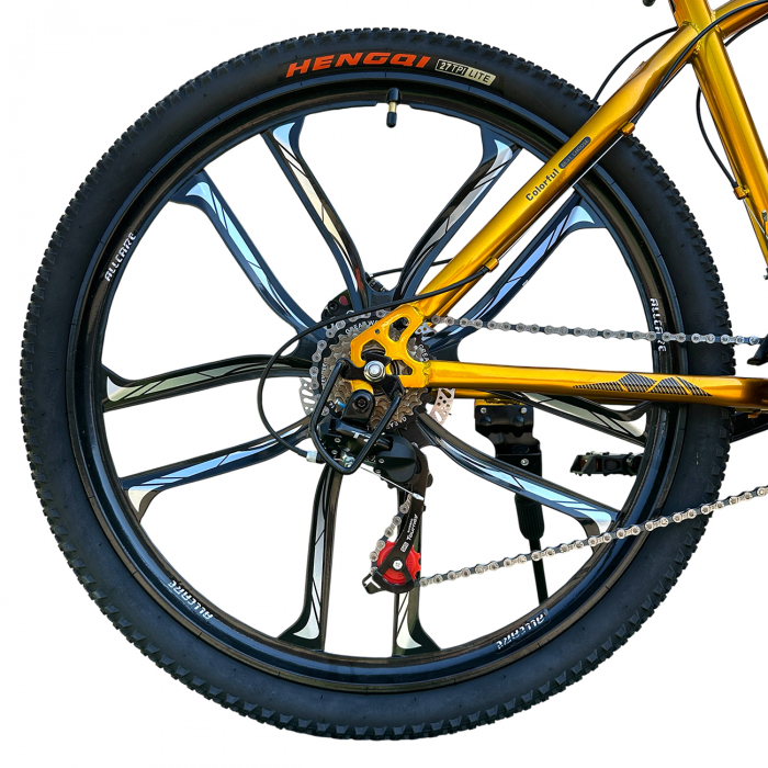 Bicicletă MTB New Speed, roți 24 sau 26 inch, 21 viteze, cadru oțel, frâne pe disc, NS59 [5]