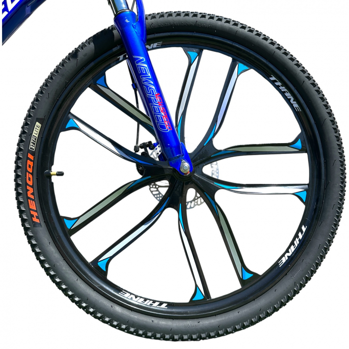 Bicicletă MTB New Speed, roți 24 sau 26 inch, 21 viteze, cadru oțel, frâne pe disc, NS61 [4]