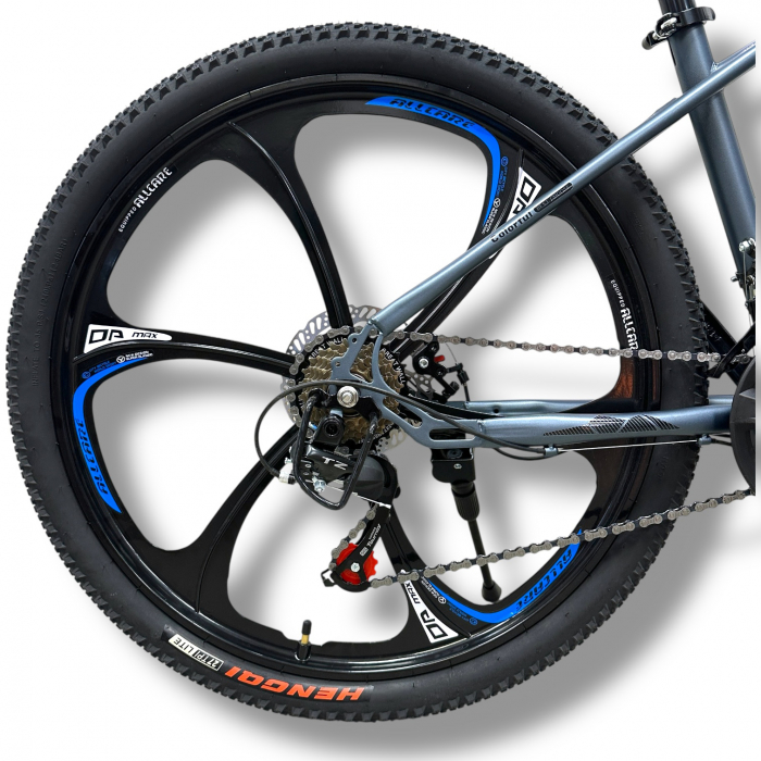 Bicicletă MTB New Speed, roți 24 sau 26 inch, 21 viteze, cadru oțel, frâne pe disc, NS63 [5]