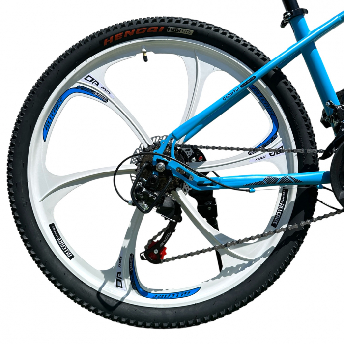 Bicicletă MTB New Speed, roți 24 sau 26 inch, 21 viteze, cadru oțel, frâne pe disc, NS67 [5]