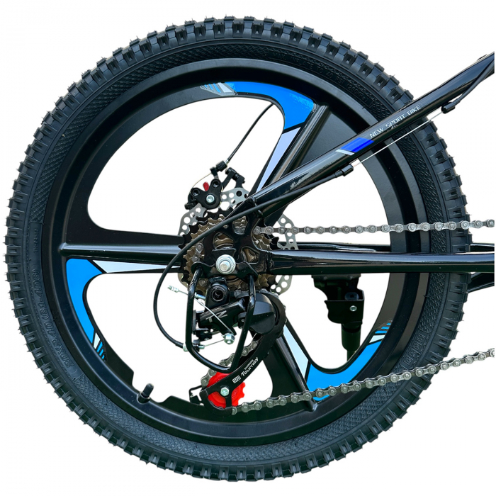 Bicicletă pentru Copii New Speed 20 inch, 21 Viteze, Frâne pe Disc, Roți Magneziu, NS05 [5]