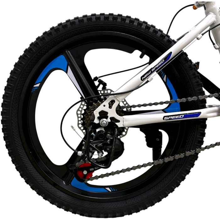 Bicicletă pentru Copii New Speed 20 inch, 21 Viteze, Frâne pe Disc, Roți Magneziu, NS03 [6]