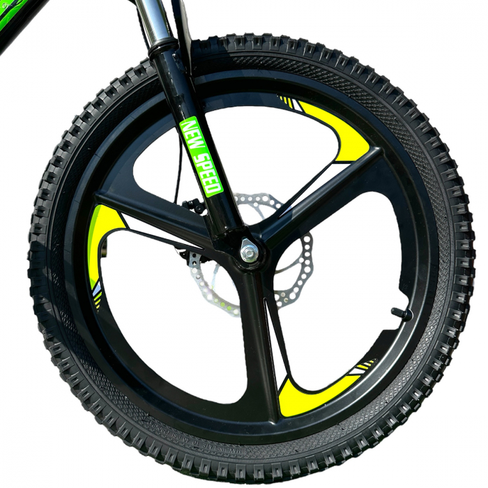 Bicicletă pentru Copii New Speed 20 inch, 21 Viteze, Frâne pe Disc, Roți Magneziu, NS06 [4]