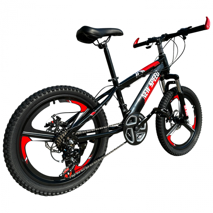 Bicicletă pentru Copii New Speed 20 inch, 21 Viteze, Frâne pe Disc, Roți Magneziu, NS08 [3]