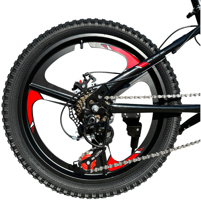 Bicicletă pentru Copii New Speed 20 inch, 21 Viteze, Frâne pe Disc, Roți Magneziu, NS08 [5]