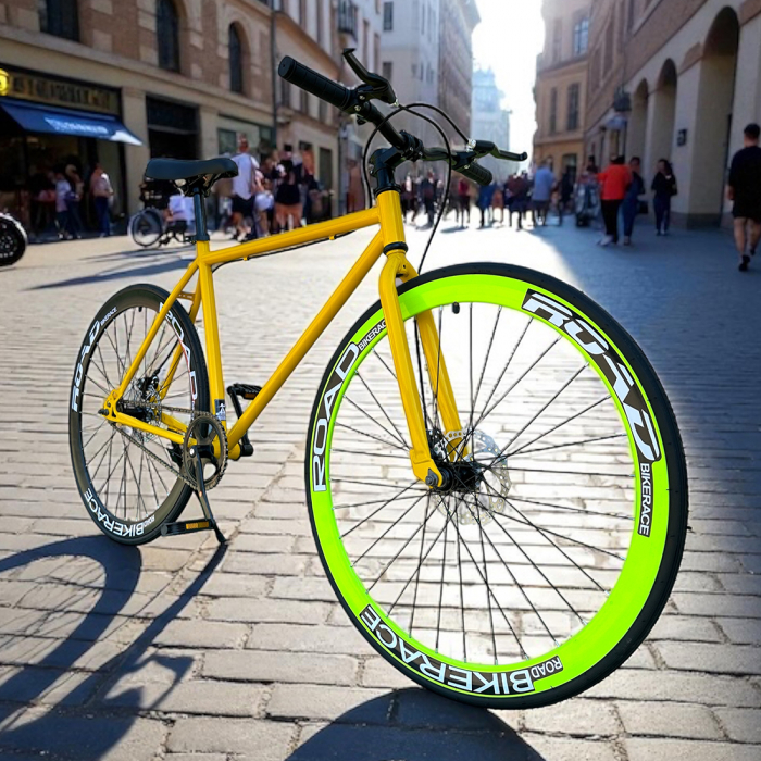 Bicicletă Urbană New Speed, roți 700C 28 inch, ușoară, frâne pe disc, NS72 [9]