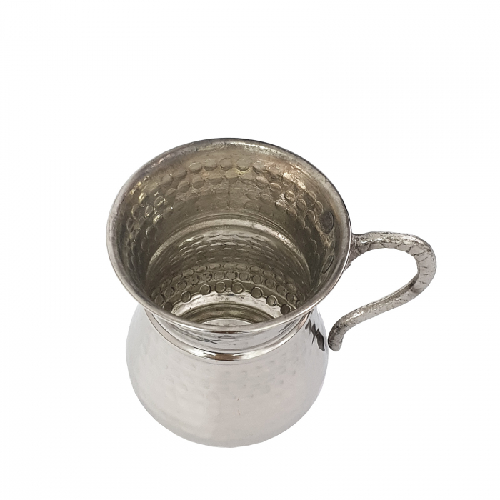 Cană din cupru alb gravată lucrată manual 250 ml CTR42 [2]
