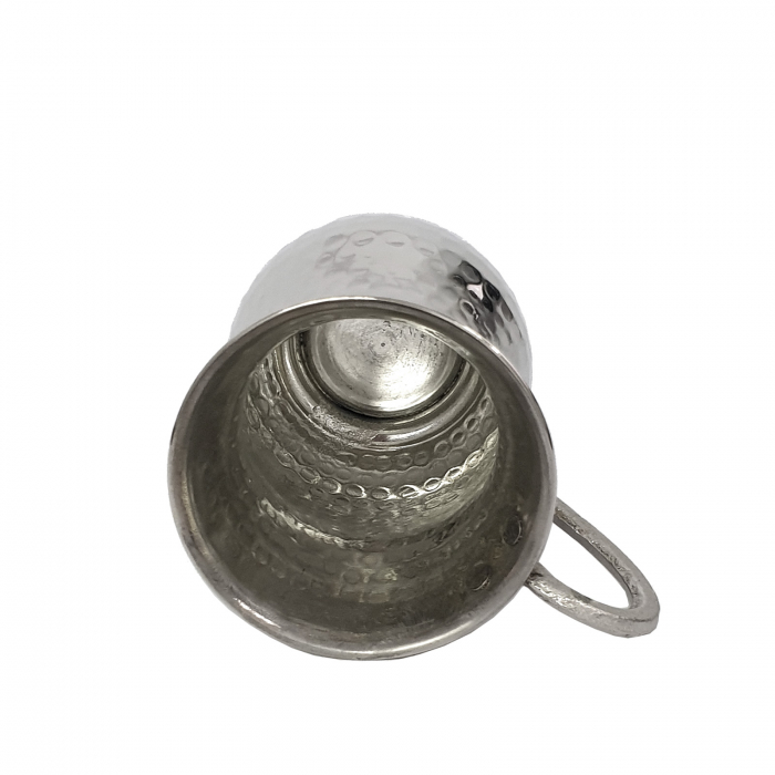 Cană din cupru alb gravată lucrată manual 300 ml CTR48 [3]