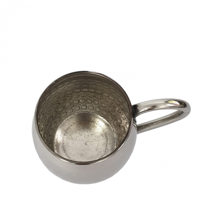 Cană din cupru alb gravată lucrată manual 360 ml CTR46 [2]