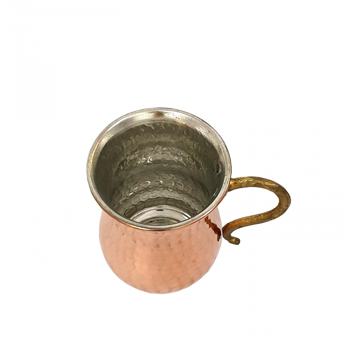 Cană din cupru gravată lucrată manual 300 ml CTR47 [2]