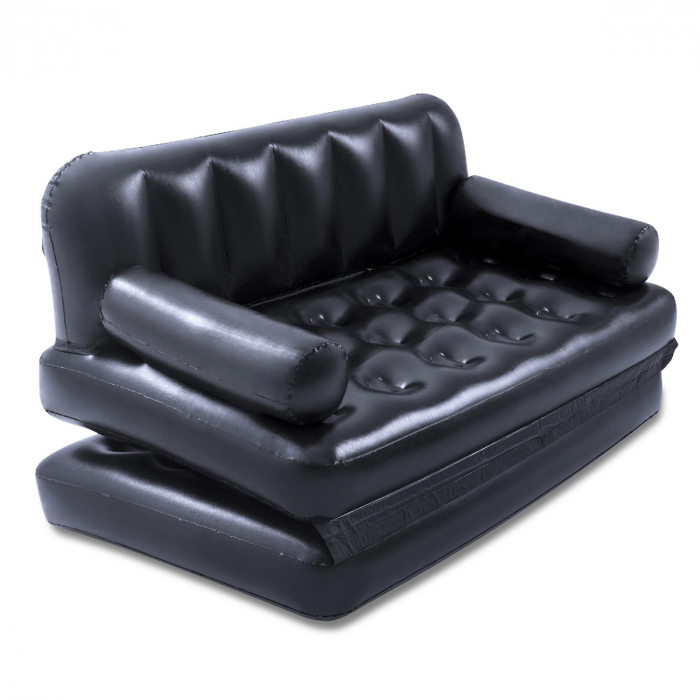 Canapea gonflabilă Bestway, 2 locuri, cu pompă inclusă 186 x 145 x 64 cm [10]
