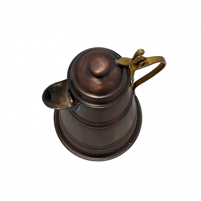 Carafă din cupru antichizat cu capac 1050 ml CTR12 [3]