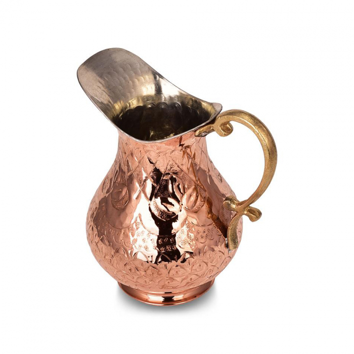 Carafă din cupru gravată manual 1100 ml CTR65 [3]