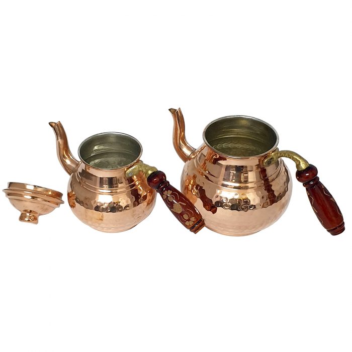Ceainic turcesc dublu din cupru 550 ml + 850 ml CTR20 [5]