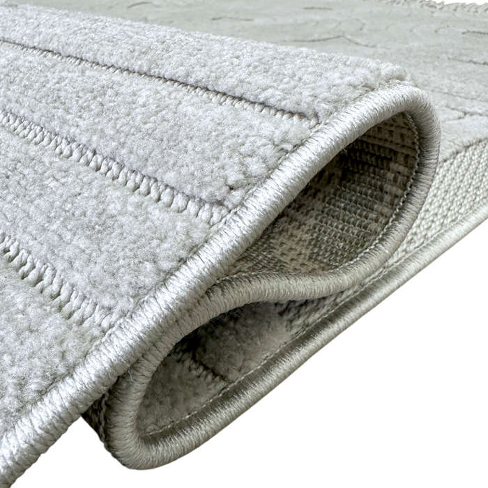 Covor 3D în relief acolade 678G diverse mărimi Gri [7]