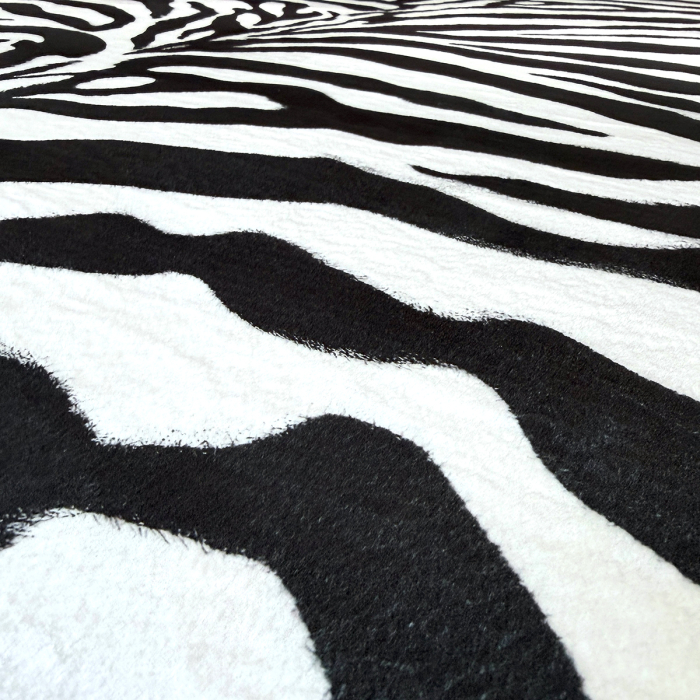 Covor cameră antiderapant, Model Animal Print Zebra, mai multe dimensiuni [6]