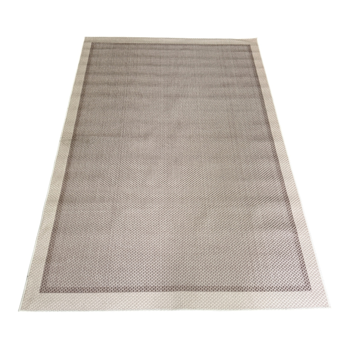 Covor cameră antiderapant, cu Aspect de Sisal, Țesătură plată, Bej, diverse dimensiuni [3]