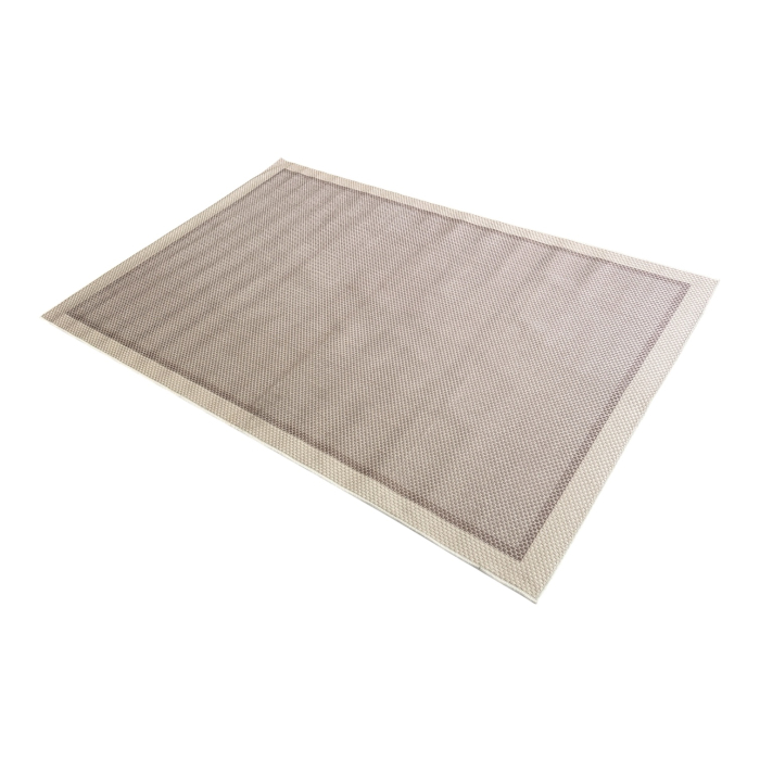 Covor cameră antiderapant, cu Aspect de Sisal, Țesătură plată, Bej, diverse dimensiuni [5]