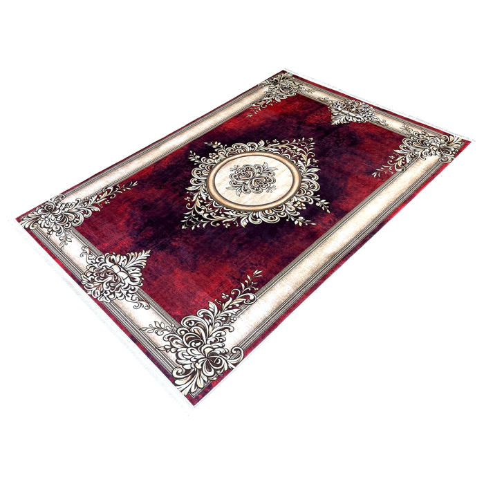 Covor cameră antiderapant, Clasic Elegant Baroc, mai multe dimensiuni [7]