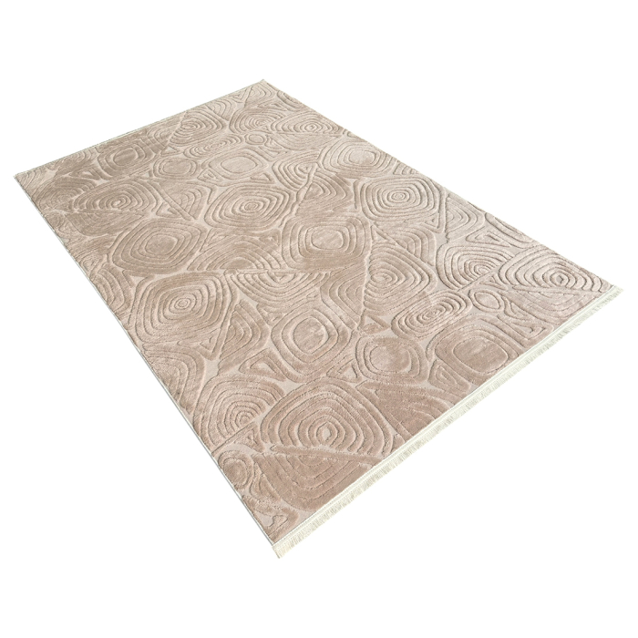 Covor cameră antiderapant, Welsoft, triunghi bej, mai multe dimensiuni [9]