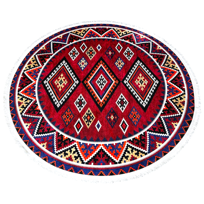 Covor rotund antiderapant, 100x100 cm, COR014 [5]