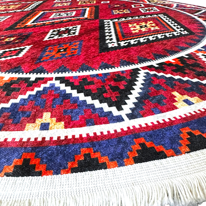 Covor rotund antiderapant, 100x100 cm, COR014 [3]