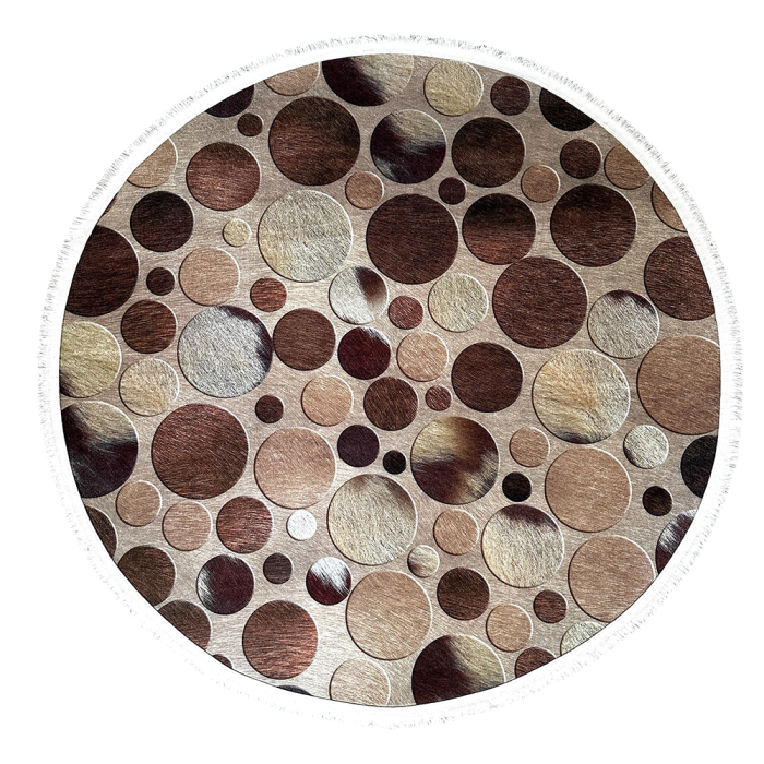 Covor rotund antiderapant, 100x100 cm, COR015 [6]