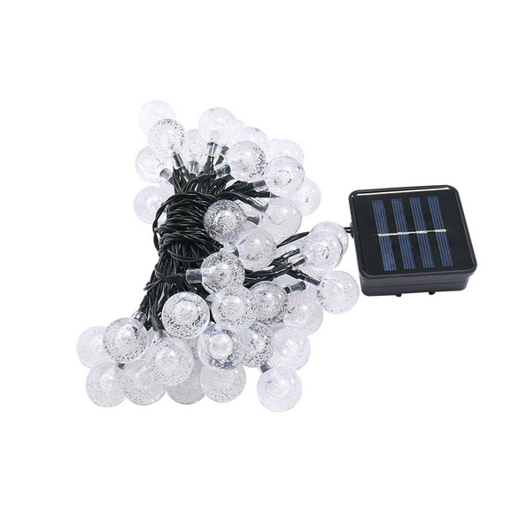 Instalație solară bulb, 50 LED-uri, 6 metri, de exterior [3]