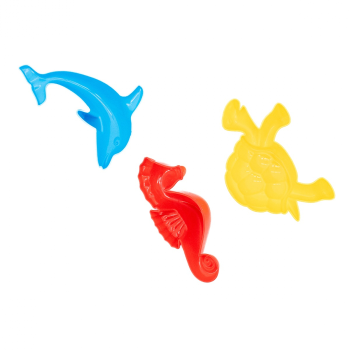 Set 3 forme animale maritime din plastic [3]