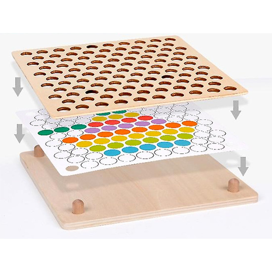 Joc Montessori de creație și îndemânare JC70 [4]