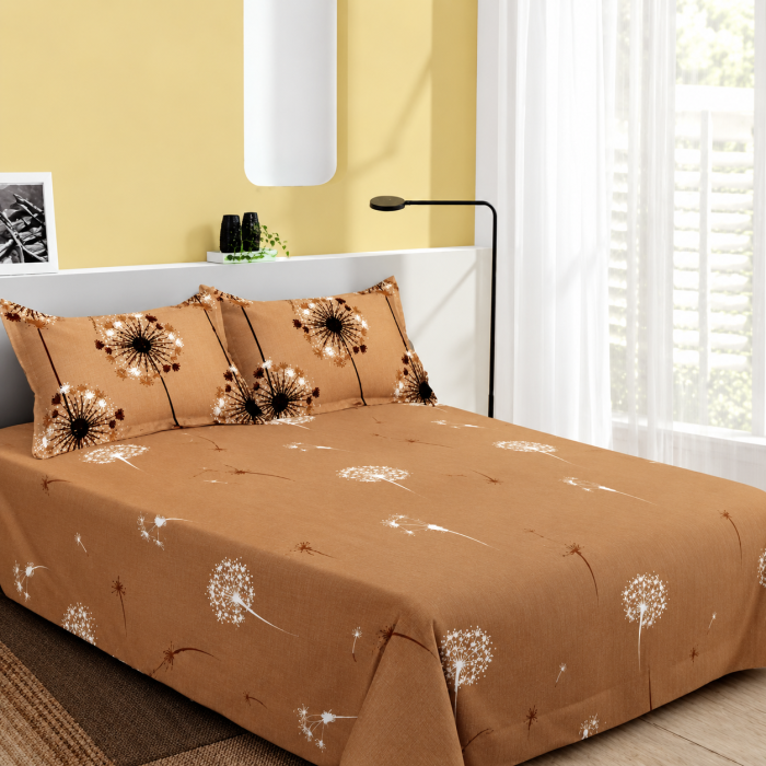 Lenjerie de pat 2 persoane, bumbac finet, 6 piese, 2 fețe, SP527 [2]