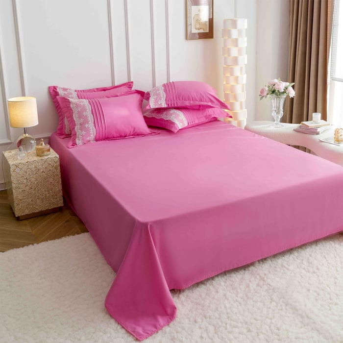 Lenjerie de pat 2 persoane, bumbac soft touch, 6 piese, PRE01 [3]