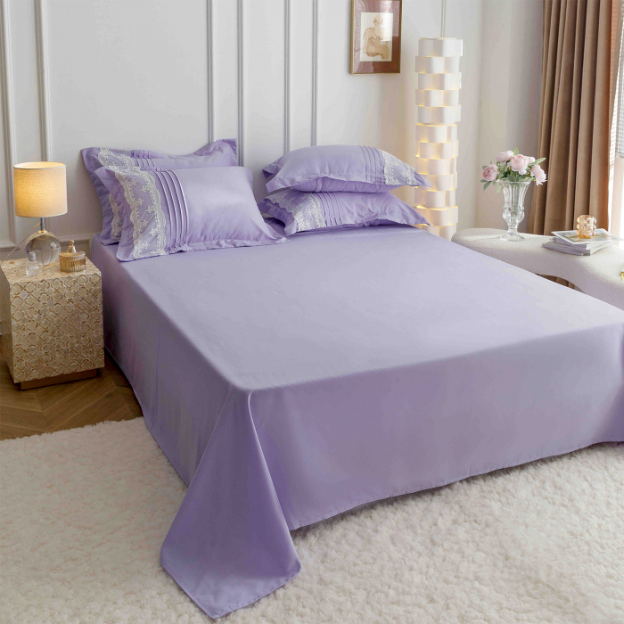 Lenjerie de pat 2 persoane, bumbac soft touch, 6 piese, PRE10 [3]