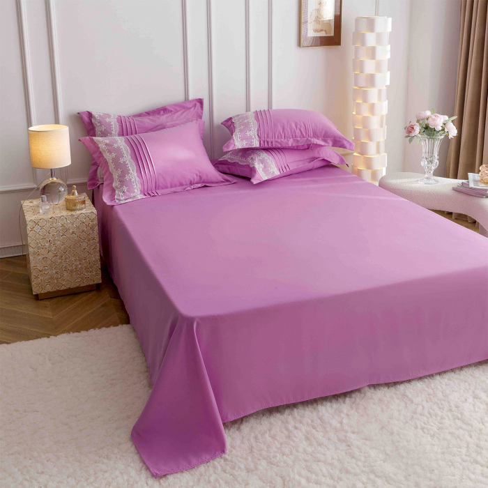 Lenjerie de pat 2 persoane, bumbac soft touch, 6 piese, PRE12 [3]