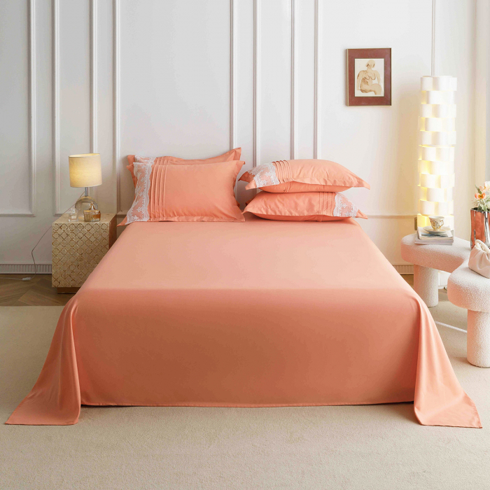 Lenjerie de pat 2 persoane, bumbac soft touch, 6 piese, PRE17 [2]